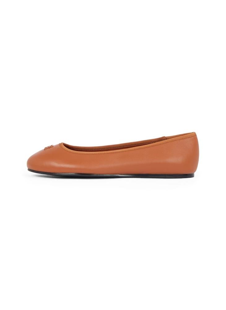 TOMMY HILFIGER Hardware Leather Ballerinas  - Image 2