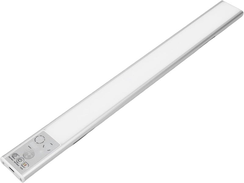 Under Cabinet Light, Motion Sensor Lamp, 3 Color Temperature and Stepless Dimming Lamp with Rechargeable Battery, Ideal for Kitchen, Bedroom & Closet - Image 2
