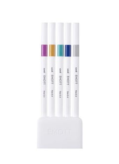 Uniball 5-Piece Emott Fineliners 0.4mm Tip Virtual Colour Set  - Image 2
