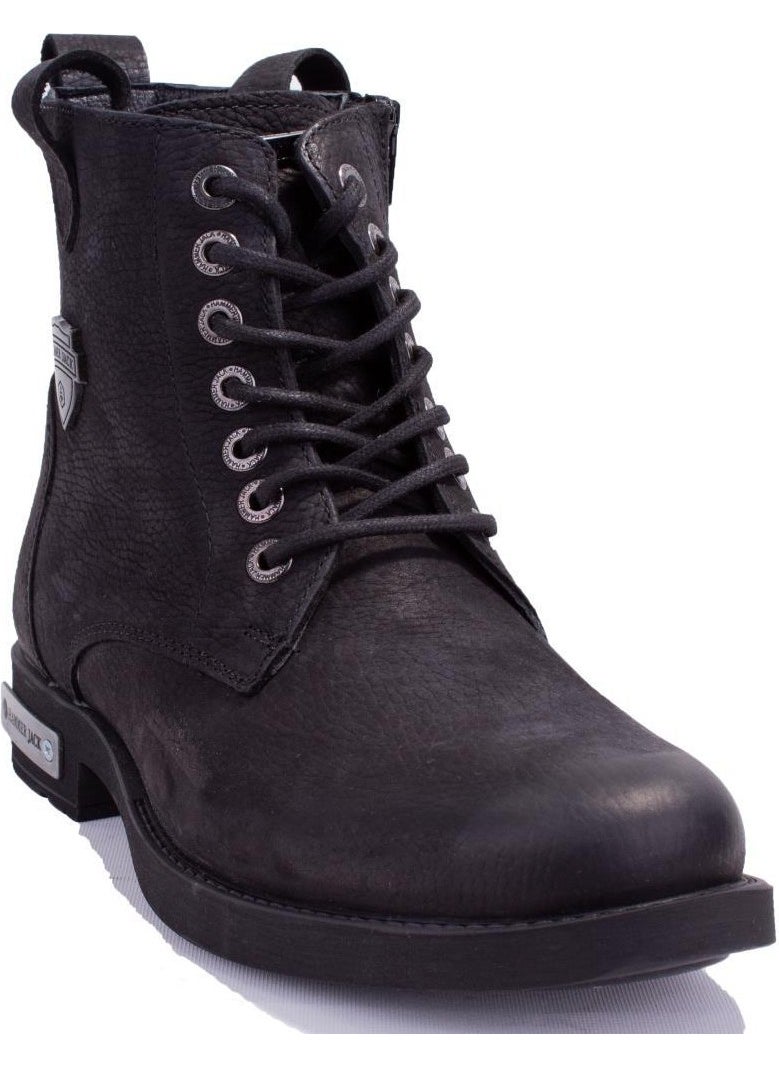 Hammer Jack 10215200 Black Orthopedic Casual Men's Leather Boots  - Image 2