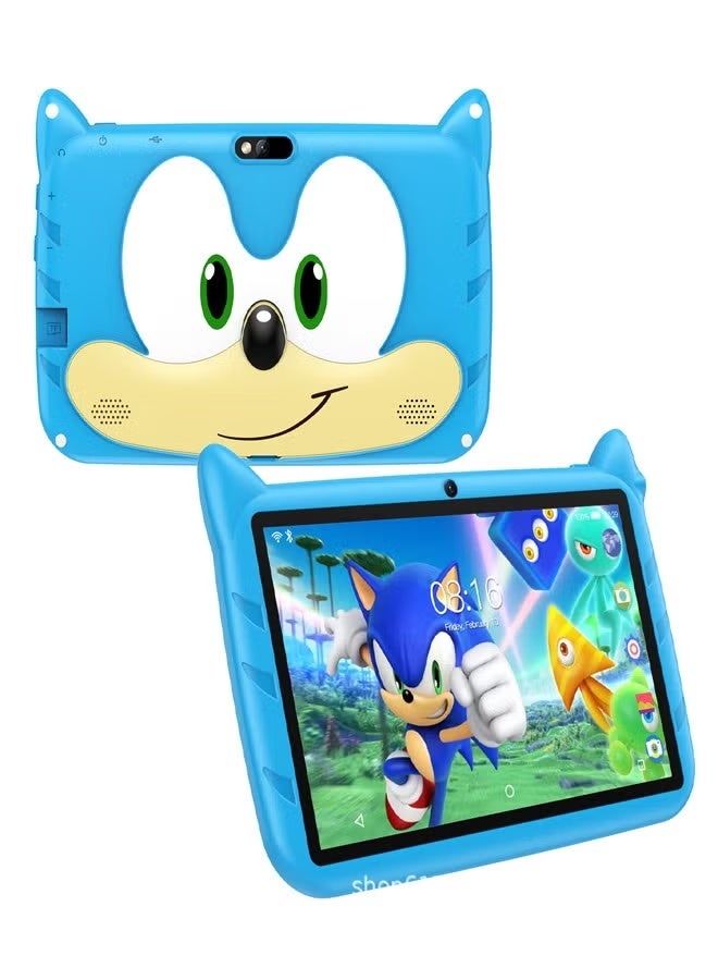 Smartbarry 7-inch WiFi HD Kids Tablet B86 Plus – Educational Android Tablet for Kids with Parental Control, Learning Apps, Durable Case, Stylus, Pre-installed Games & Gifts – Blue - Image 1