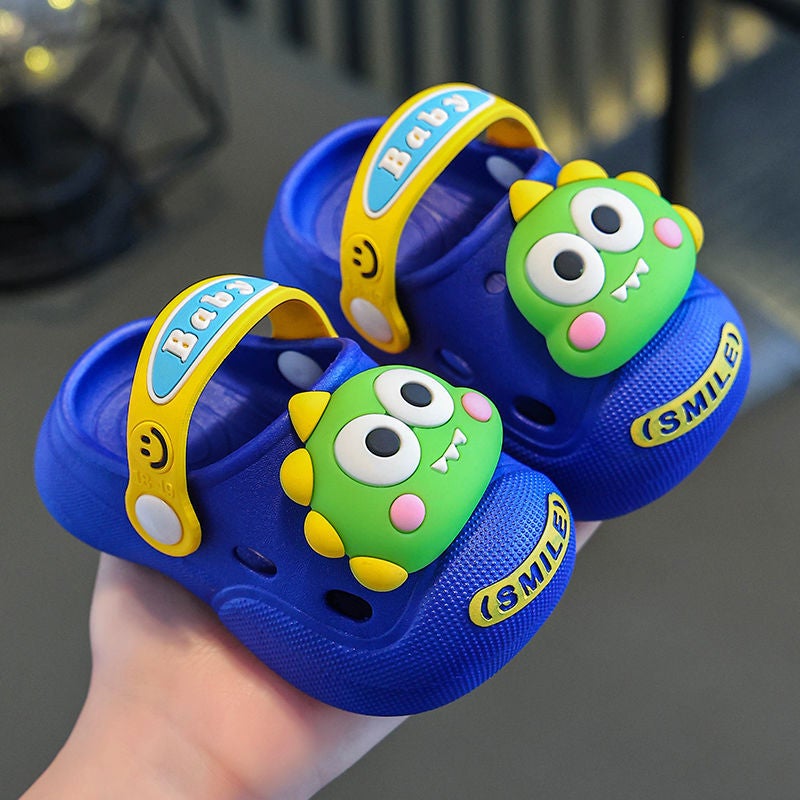 Dinosaur Baby Cave Shoes Indoor Baotou Children Soft Slippers Summer Boys And Girls Children Infant Sandals - Image 5