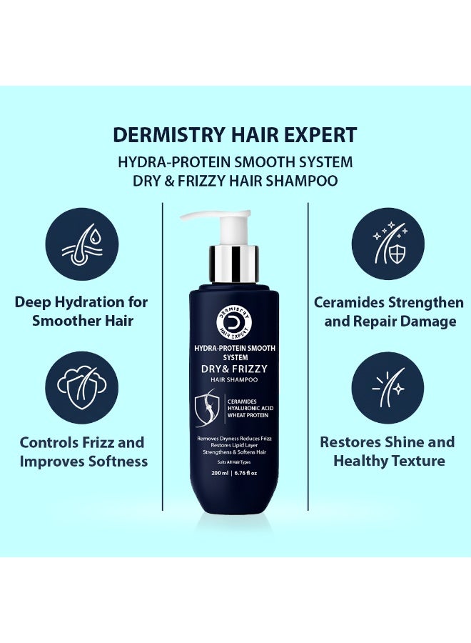 DERMISTRY Hydra-Protein Smooth Shampoo & Hair Mask for Dry Hair - Image 3