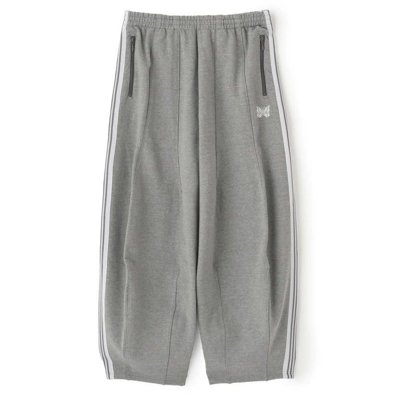 Needles Track Gray Terry Lhp Limited 25S Butterfly Embroidery Hd Plump Wide Leg Bloomers - Image 1