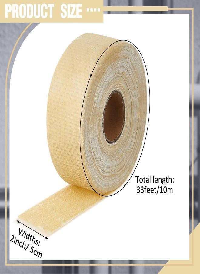 Ribbonlic 2 Pcs Corrosion Protection Pipe Tape 2" x 33' Waterproof Hydraulic Parts Wrapping Grease Tape for Drain Pipe Duct Anti Corrosion for Metal Piping Underground Industry Valves Protection - Image 2