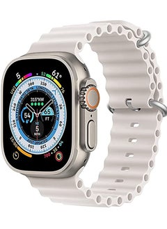 Ocean Silicone Replacement Band For Apple Watch Series 8/7/6/5/4/SE/Ultra 45/44/42/49mm