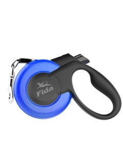 fida Retractable Dog Leash Heavy Duty Mars Series Blue Large ( 5M/16ft) 