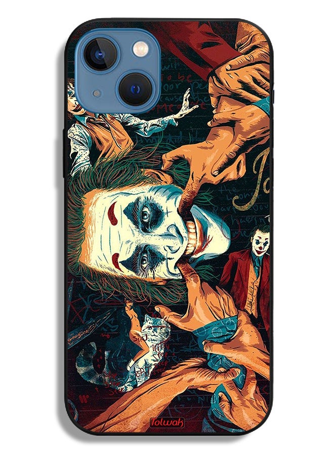 Tolwak Apple iPhone 13 Protective Case Joker Art - Image 2