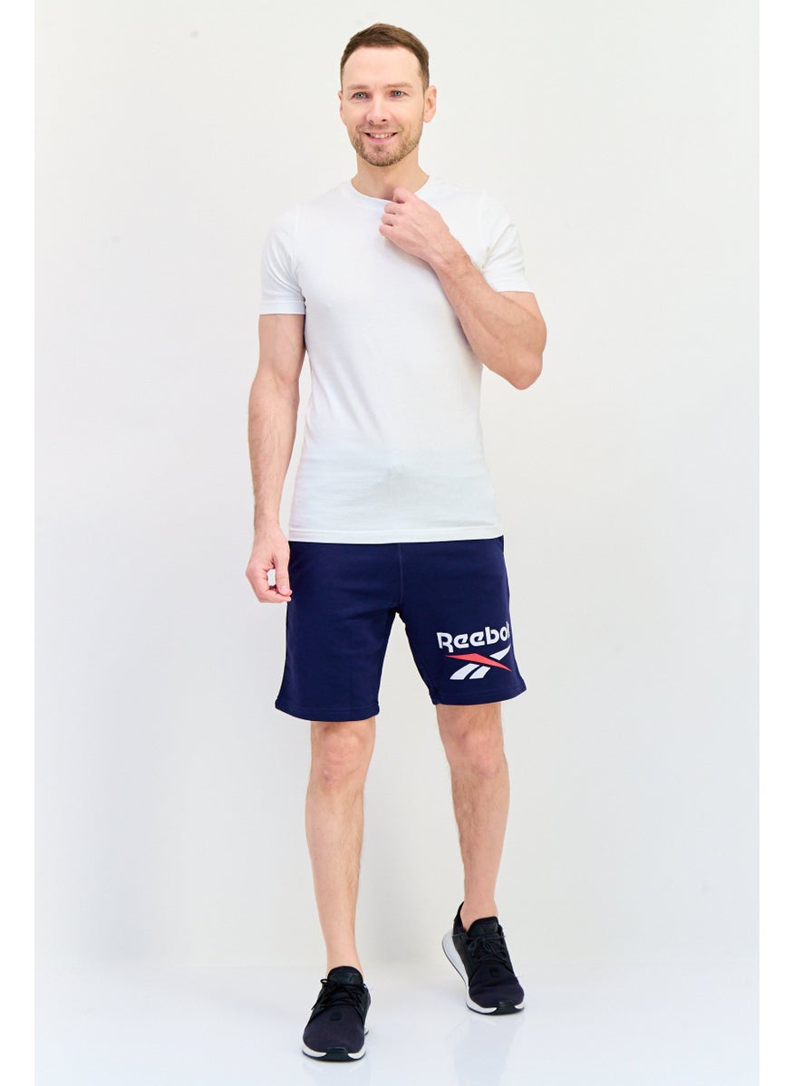 Reebok Men Sportswear Fit Running Short, Navy  - Image 4