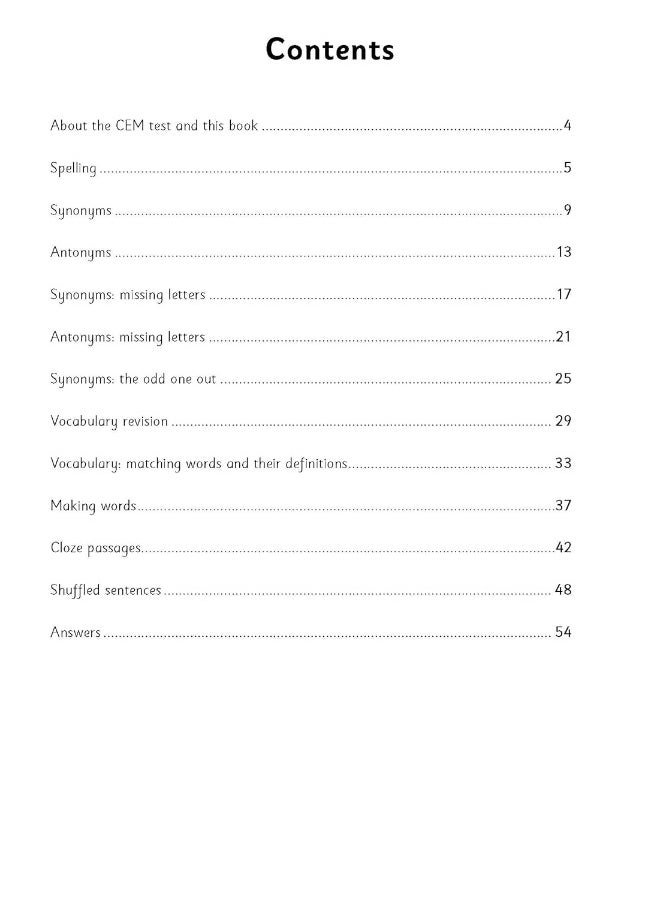 11+ Verbal Reasoning Practice and Assessment for the CEM Test Ages 09-10  - Image 5