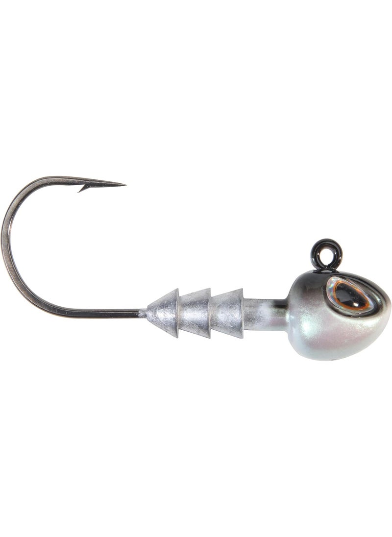 Berkley Berkley Fusion19 Hybrid Jighead Fish Head Size 20 Hook 14 oz Sticky Sharp Hook Point Conical BaitKeeper HighDef Details and Realistic 3D Eye  - Image 1