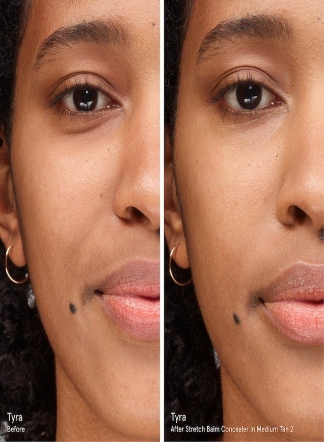 Glossier Stretch Balm Concealer - Dewy Buildable Coverage , Medium Tan 2 - neutral base tone 4.8g - Image 2