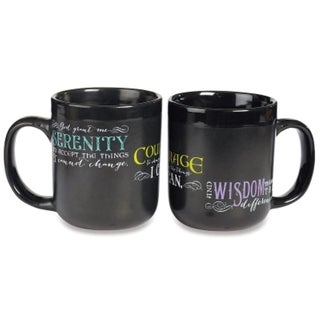 Abbey Press Abbey Press Abbey CA Gift Serenity Prayer Mug 16 oz 1 Count  Pack of 1 Black | Best Price KSA | Riyadh, Jeddah