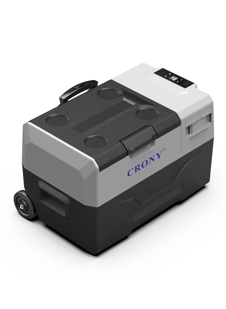 Crony - ثلاجة سيارة 30 لتر CX30 ECX30 مع فريزر سيارة يعمل ببطارية الليثيوم للتخييم ثلاجة محمولة - Image 1