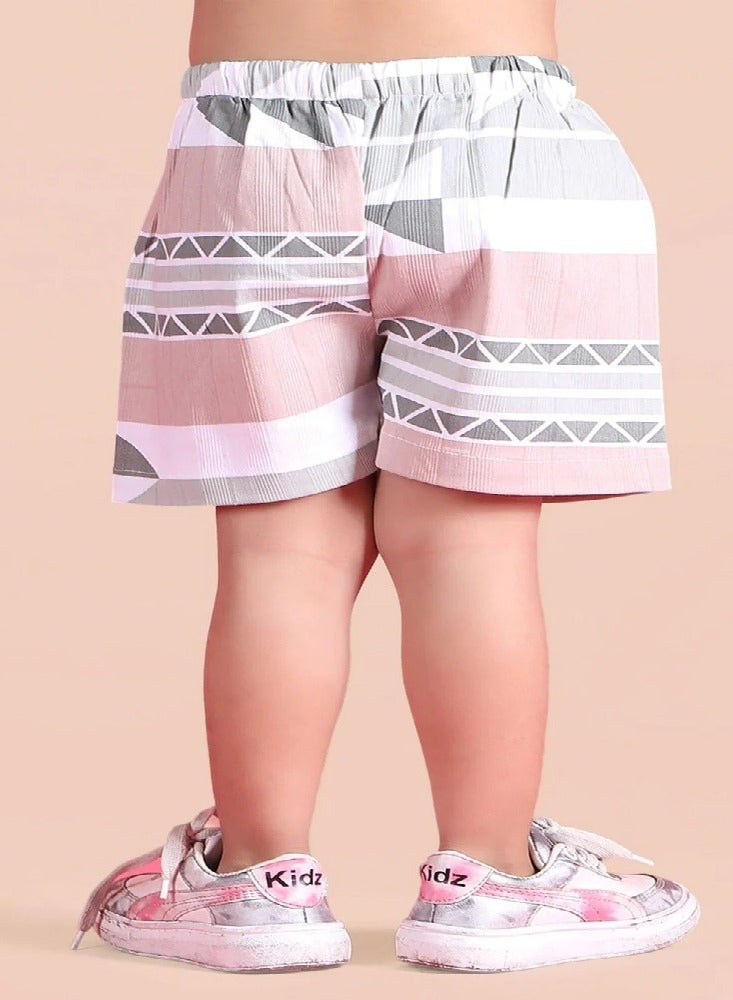 بولكاتوتس طقم منسق بأكمام نصفية من Polka Tots - بني - Image 5
