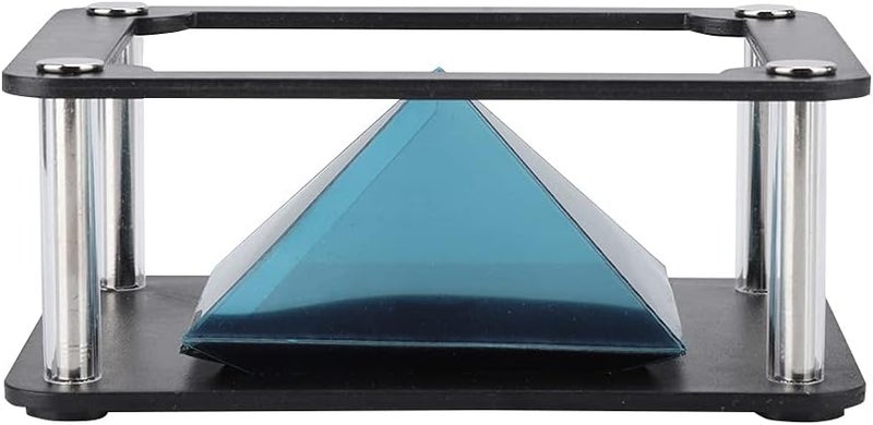 3D Holographic Display Stands Projector, 3.5-6Inch 360° Images Smartphone 3D Hologram Projector, Projector Stands Projector Pyramid for Personal Entertainment, Cartoon Interaction(Cylindrical) - Image 1