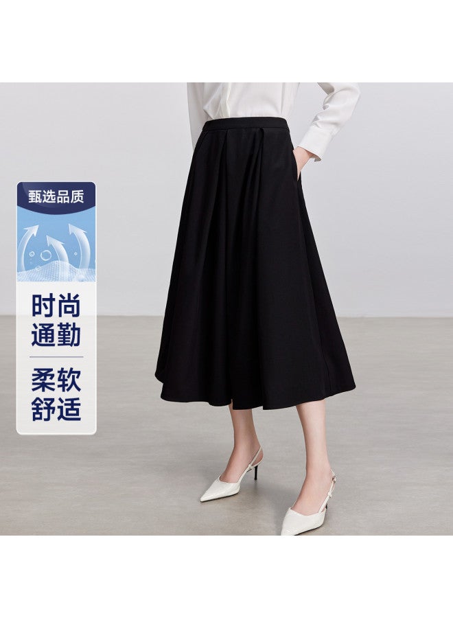 Fapai Elegant And Fashionable] Women's Half-skirt Light Business Commuting Simple Versatile Temperament High-end Sense Ladies' Skirt - Image 2