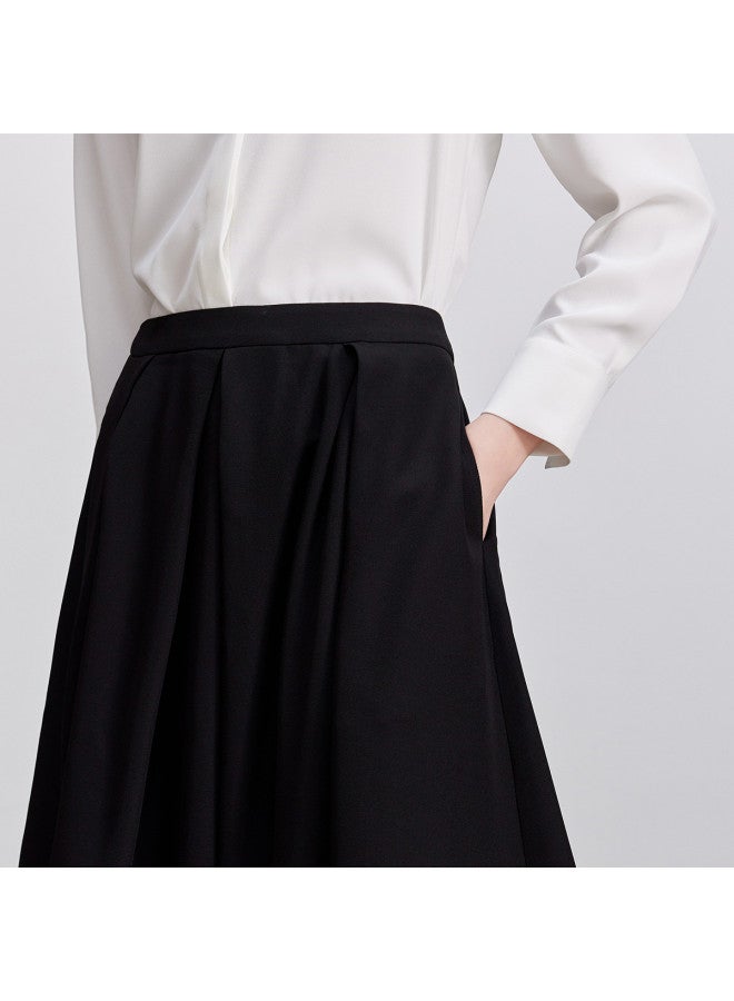 Fapai Elegant And Fashionable] Women's Half-skirt Light Business Commuting Simple Versatile Temperament High-end Sense Ladies' Skirt - Image 4