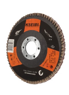 Flap Discs/Aluminum Oxide, Wide Application Rust, Paint, Fits Most Air and Electric Grinders, Ideal for Grinding and Finishing Metals, Removing Weld Seams, Removing Old Paint or Finishes
