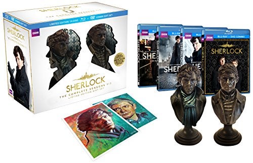 WB Sherlock Limited Edition Gift Set (The Complete Seasons 1-3 Blu-ray/DVD Combo) - Image 4