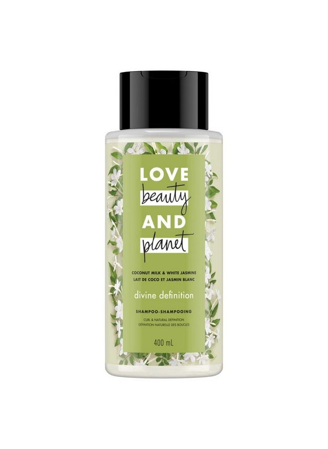love beauty and planet - Beauty & Planet Love Divine Definition Shampoo, Coconut Milk & White Jasmine 13.5 Fl Oz - Image 1
