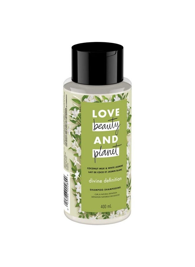love beauty and planet - Beauty & Planet Love Divine Definition Shampoo, Coconut Milk & White Jasmine 13.5 Fl Oz - Image 1