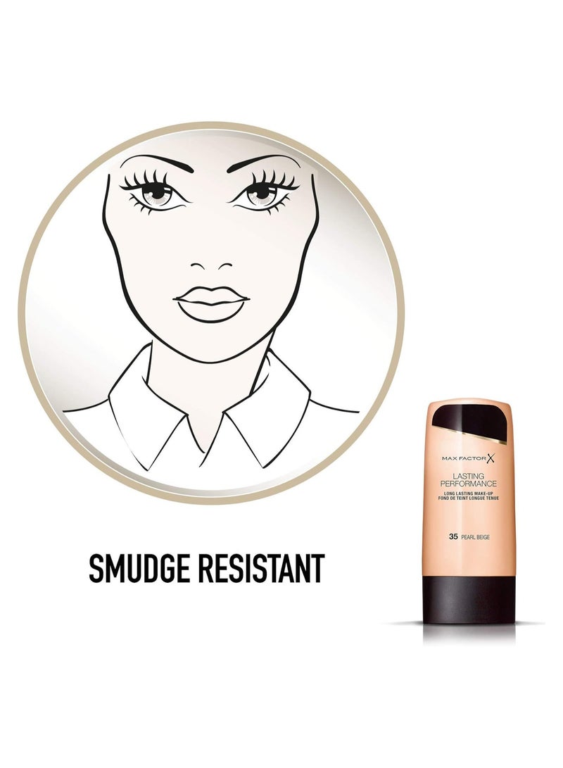 Max Factor Lasting Performance, Liquid Foundation, 035 Pearl Beige, 35 ml - Image 4