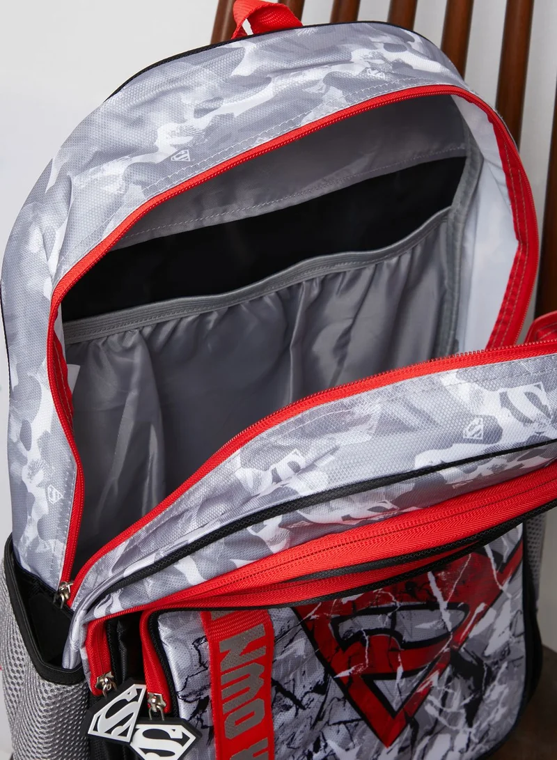 SUPERMAN Back To School Superman Trolley Bag
