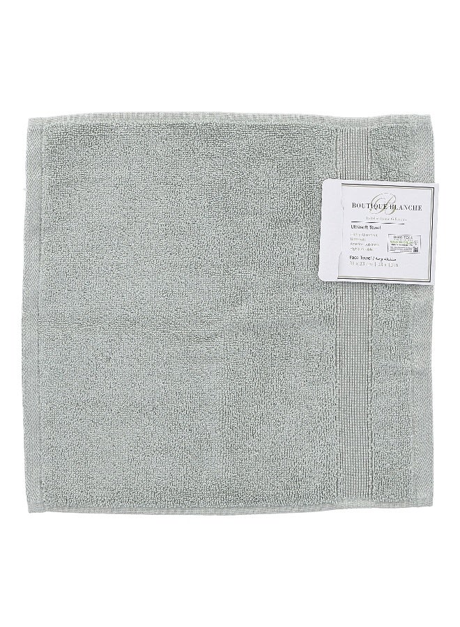 Boutique Blanche 6 Piece Ultra Soft Face Towel Set 33*33 Cm - Image 2