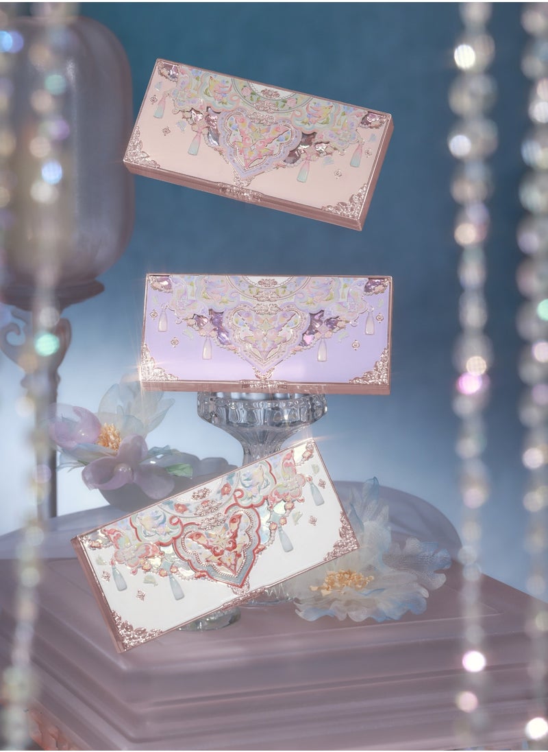 Butterfly Cloud Collar Embossed Six-Color Makeup Palette For Matte And Shimmer Finish - 01 Terracotta Brick