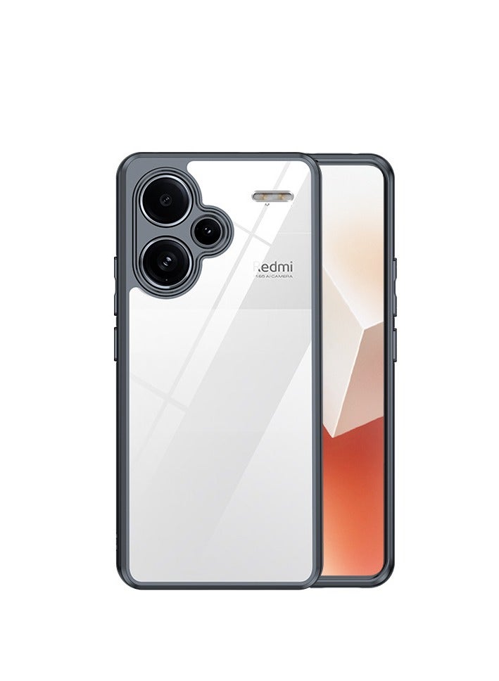 Crystal Clear Redmi Note 13 Pro Plus 5G Back Case | 360-degree protection | Shock-resistant design| Redmi Note 13 Pro Plus Clear Back Case - Image 1
