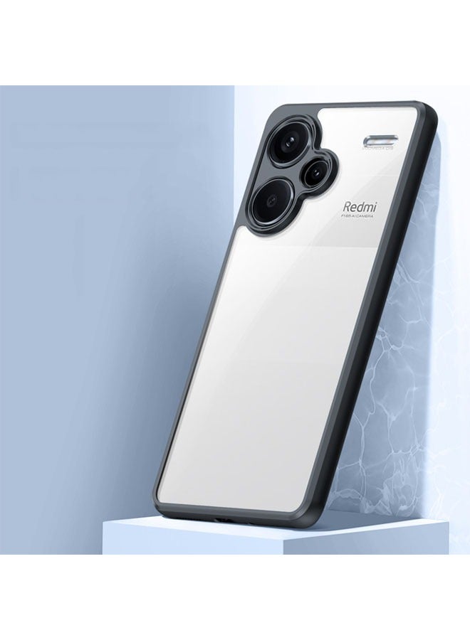 Crystal Clear Redmi Note 13 Pro Plus 5G Back Case | 360-degree protection | Shock-resistant design| Redmi Note 13 Pro Plus Clear Back Case - Image 3