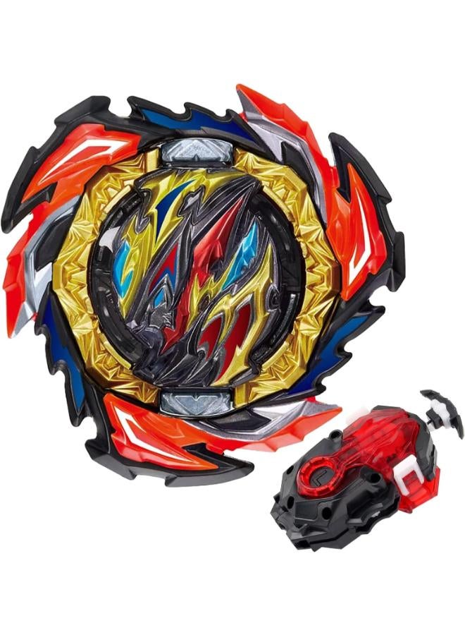 EITO Burst Spinning Top with Launcher (B-184) Gyro Metal Super Combat Classic Toys for Kids Adult (002) (b-191) 