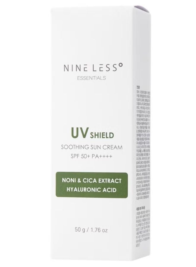 Nineless UV Shield Soothing Sun Cream SPF50+ PA++++, 50g - Image 1