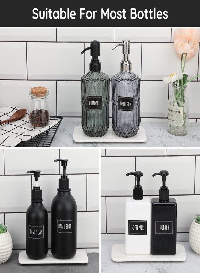 Segbeauty Waterproof Labels - 36 Pack Soap Dispenser Stickers, Shampoo Conditioner Hand Soap, Self-Adhesive Removable Bathroom Kitchen Laundry Labels - Image 5