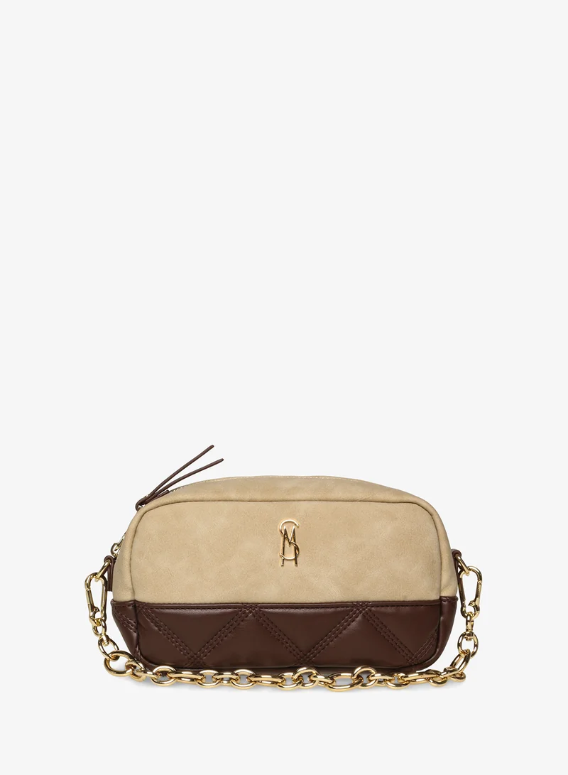 Steve Madden Baspects Zip Through Chain Detail Crossbody