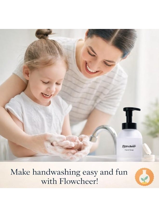 Organic Effervescent Hand Soap for Making Foaming Soap - Assorted Pack (12 Tablets) | Eco-friendly, plant-based ingredients, and refreshing scents (Lavender, Vanilla, Orange) - Image 3