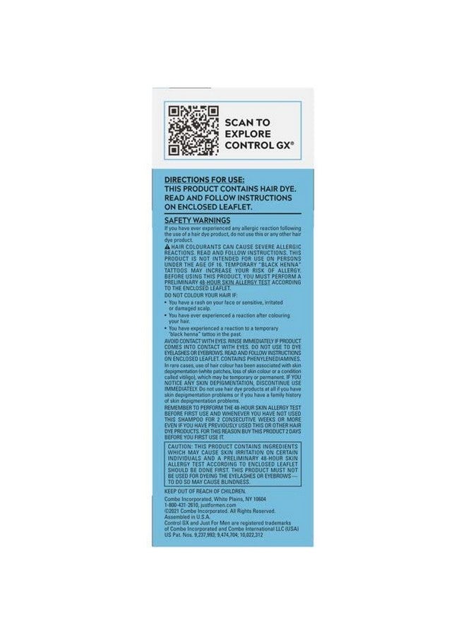 Just For Men Control Gx Grey Reducing Shampoo, Blonde & Medium Brown, 5 Ounce - Image 4