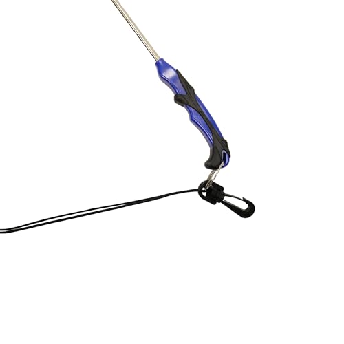 Scuba Choice Lobster Tickle Stick – Stainless Steel Diving Tool with Molded Grip, Swivel Hook & Lanyard – Perfect for Lobster Hunting & Spearfishing – 13-3/4" Length, 6.3mm Diameter (Blue) - Image 4