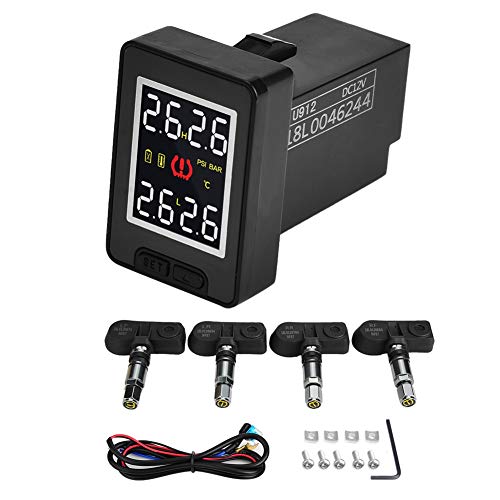 KIMISS Tire Pressure Control System With 4 Internal Sensors and External Sensor - Image 1