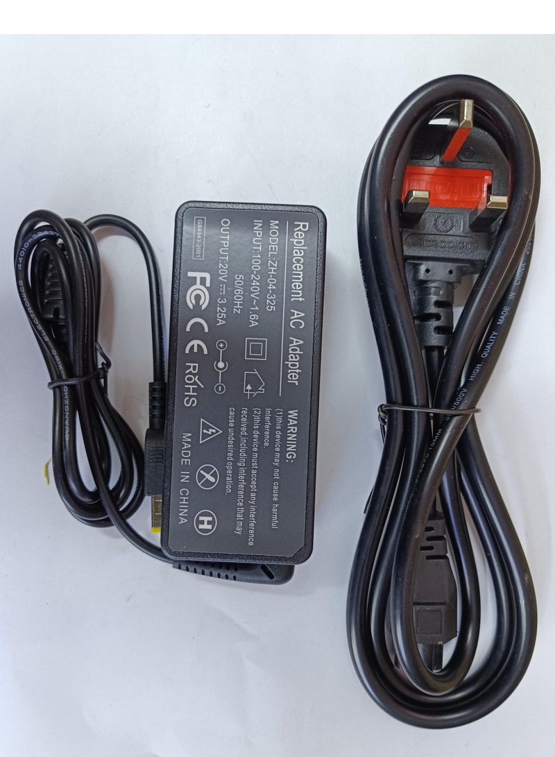 CS 20V 3.25A 65W AC ADAPTER LAPTOP - Image 1