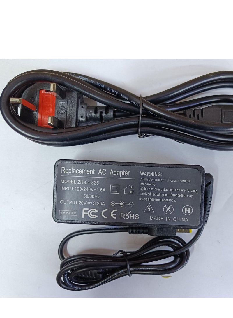 CS 20V 3.25A 65W AC ADAPTER LAPTOP - Image 2