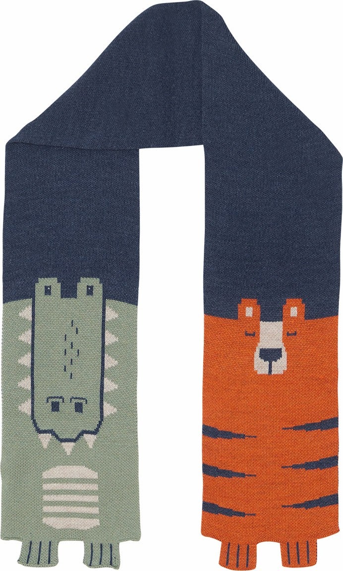 Denokids Tiger Crocodile Boy Scarf - Image 4