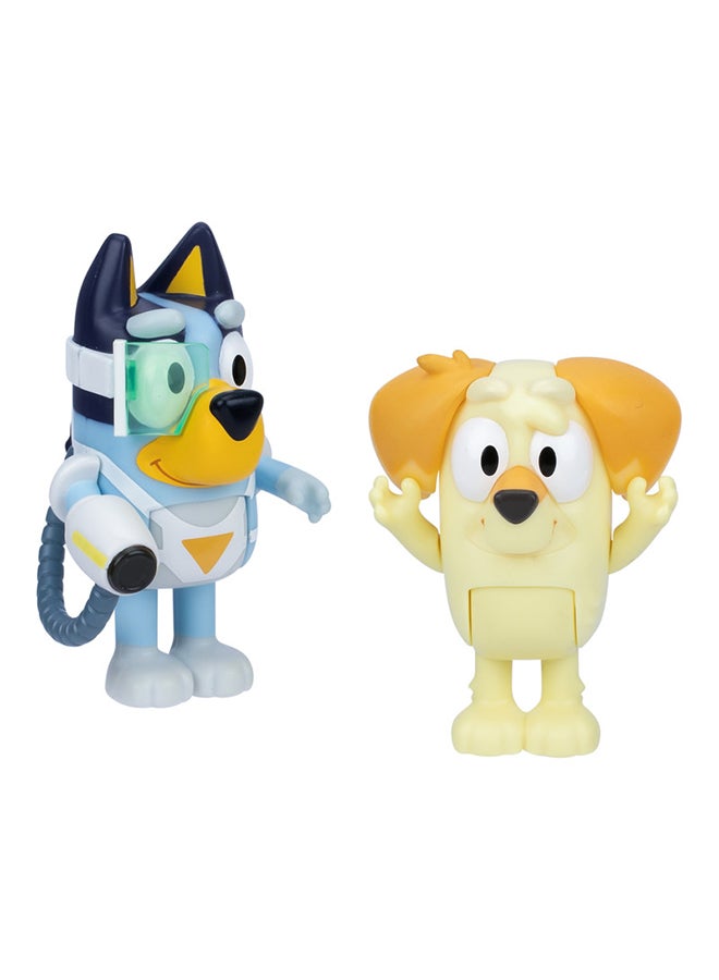 BLUEY بدلة المفاجآت س12 فيغ 2 حزمة - Image 2