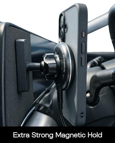 Maxby Phone Charger Mount for Hyundai Sonata/Kona/Santa Fe/Santa Cruz (2024-2026), Tucson (2025-2026), Ioniq 5 and Ioniq 9, Magnetic Dashboard Phone Holder, MagSafe-Compatible - Image 2