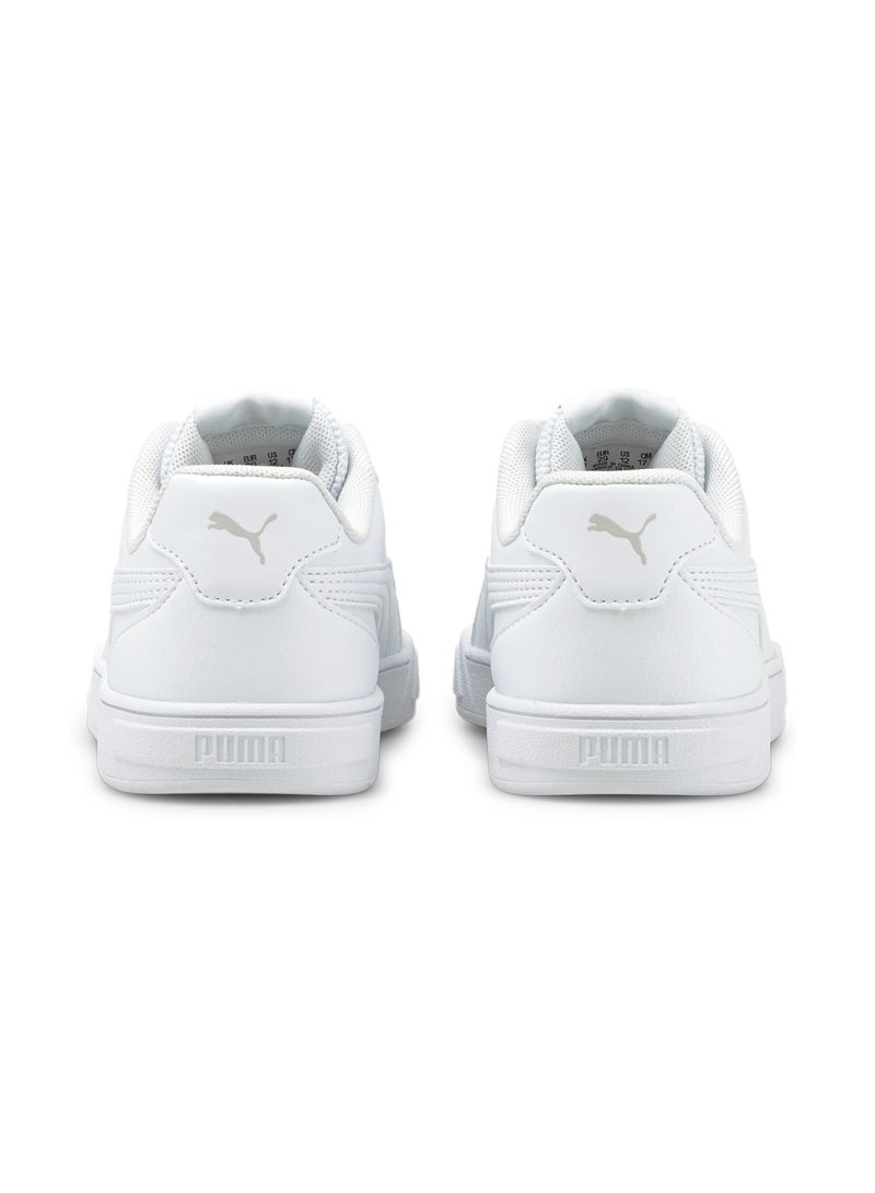PUMA Caven Kids Unisex White Trainers - Image 3