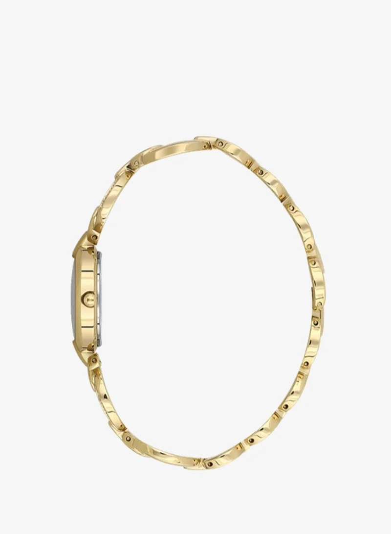 Freelook Paris Freelook - Lumiere Women's Watch | Steel Case | Stainless Steel Band | Gold & Round Dial | Analog | Quartz | Mineral Glass | Premium Luxury Watch | Ideal Gift | Water Resistant 30 Meters