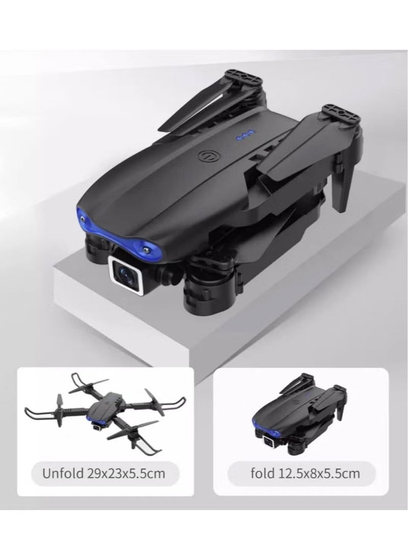 LIMOS Foldable Motor Drone with 2 Cameras 40KM/h MAX Wind Resistant 4 Level 5GHz WIFI FPV Drones with HD Camera RC Quadcopter Drone for Children Adults 2 Batteries idea16 UAV  - Image 4