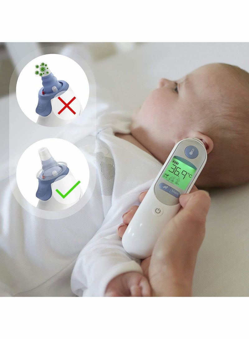 Y&D Ear Thermometer Probe Covers, Refill Caps Replacement Lens Filter Protector Covers Disposable BPA/Latex Free Clear for All Braun ThermoScan Models, 60PCS - Image 4