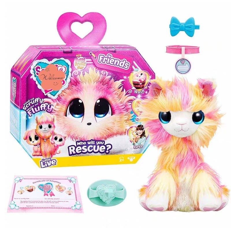 Scruff a luvs Plush Toy - 4th Generation Alpaca, Bear & Unicorn Blind Box Gift - Image 1